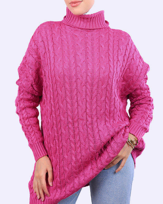 Knit Pattern Pullover