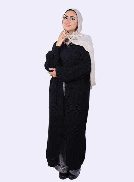 Knit Long Cardigan