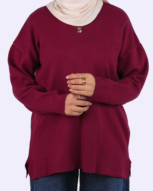 V-neck Sweatshirt
