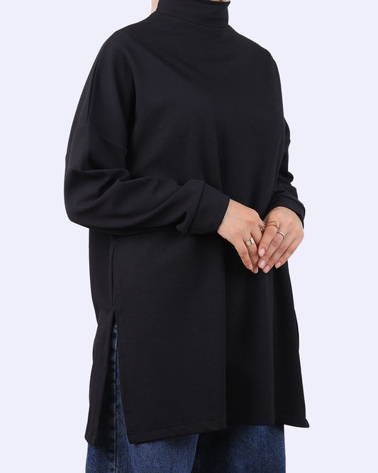 High Neck Pullover