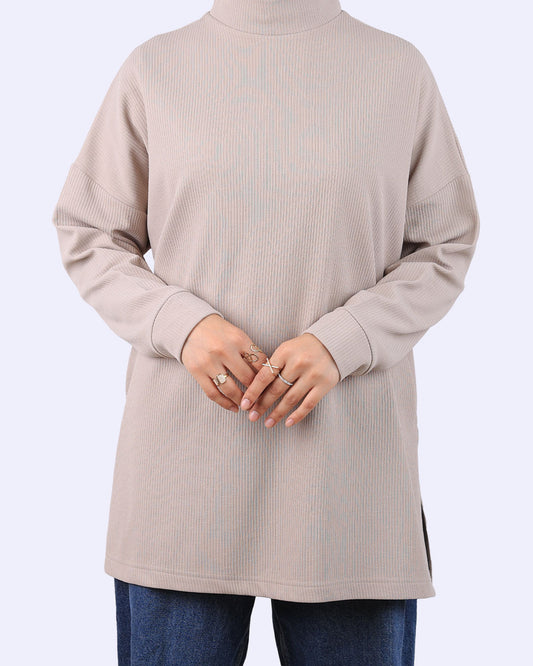 High Neck Pullover