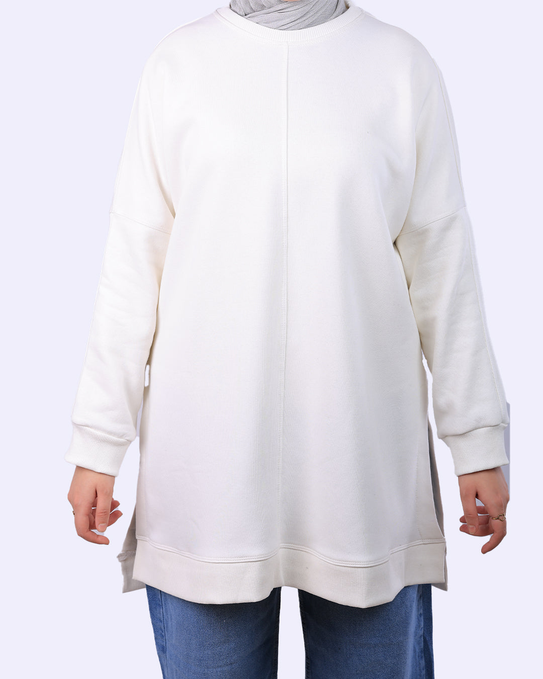 Line Oversize Sweatshirt