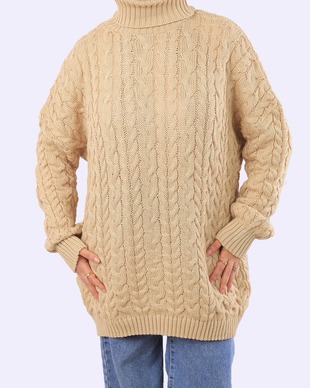 Knit Pattern Pullover
