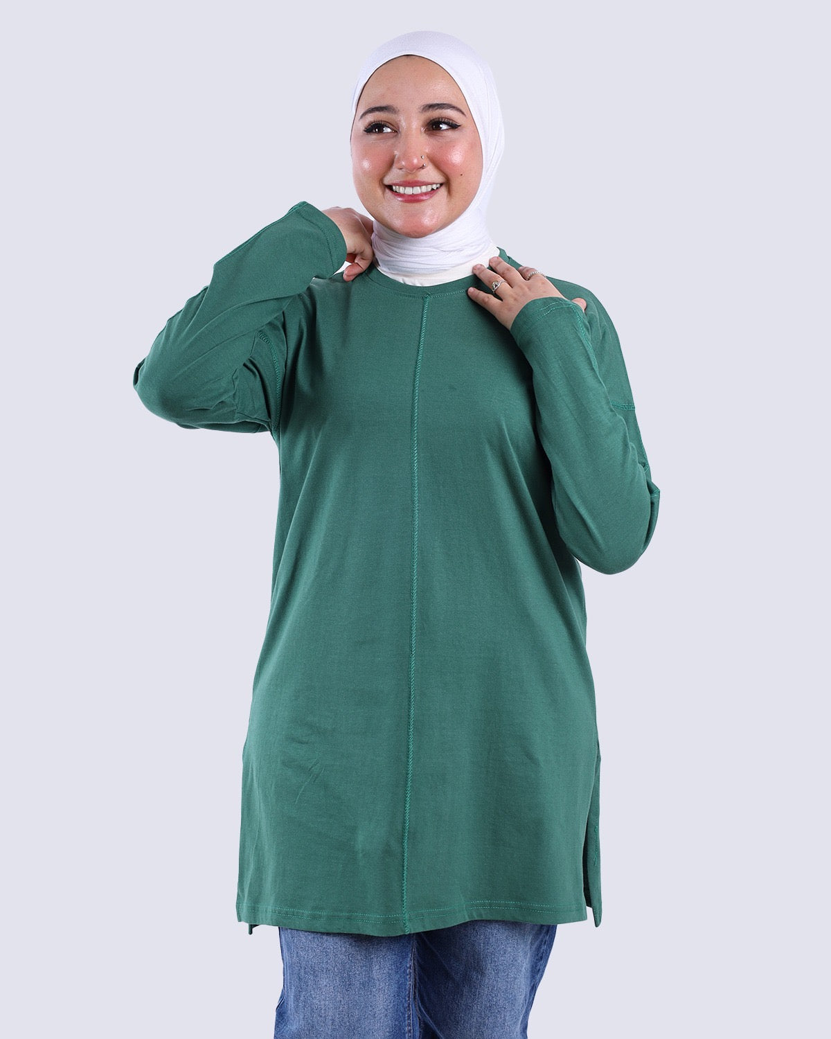 Line Side Cut T-Shirt 3
