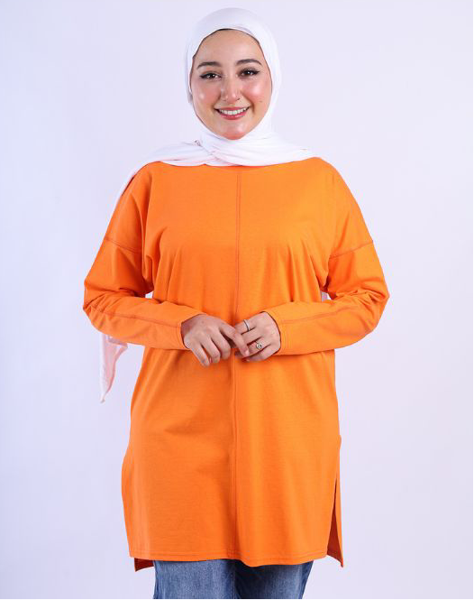 Line Side Cut T-Shirt 11