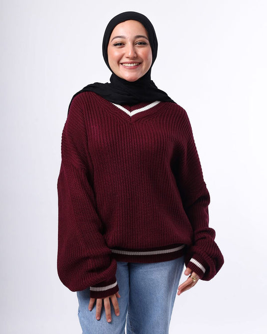 بلوزة صوف إنجليزية