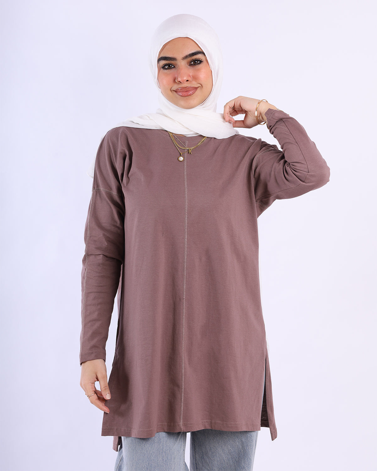 Line Side Cut T-Shirt 6