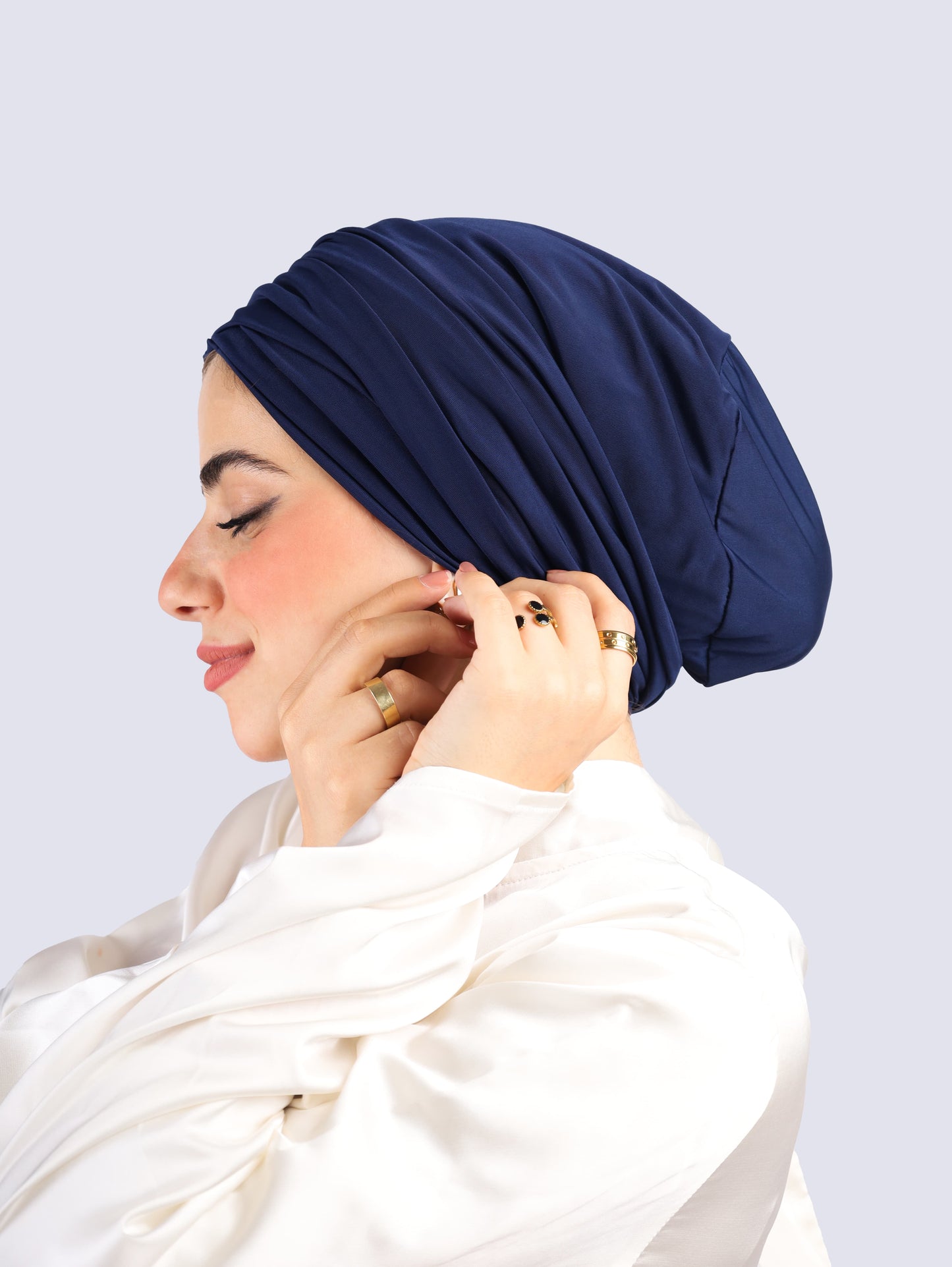 waterproof classy turban with tie