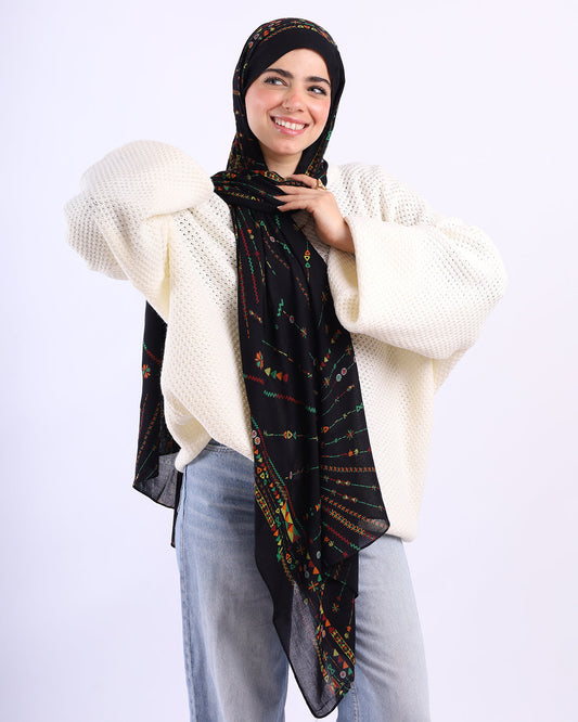 Printed Modal Scarf