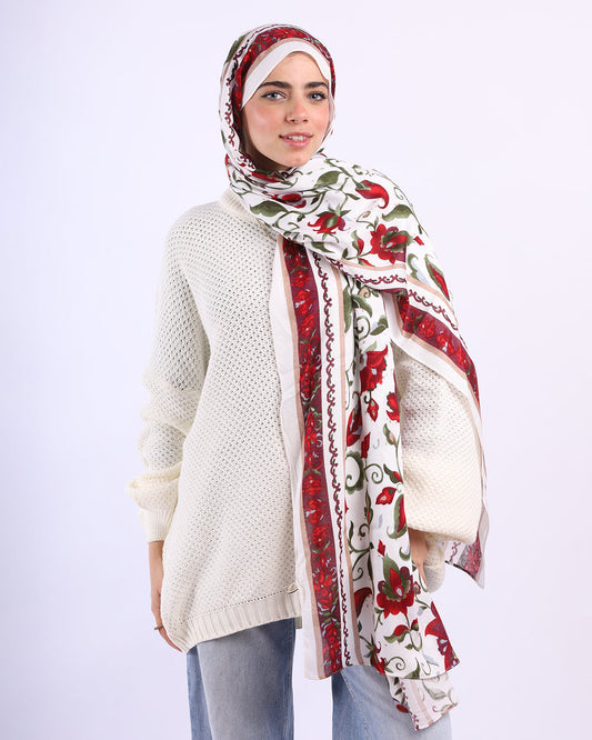 Printed Modal Scarf