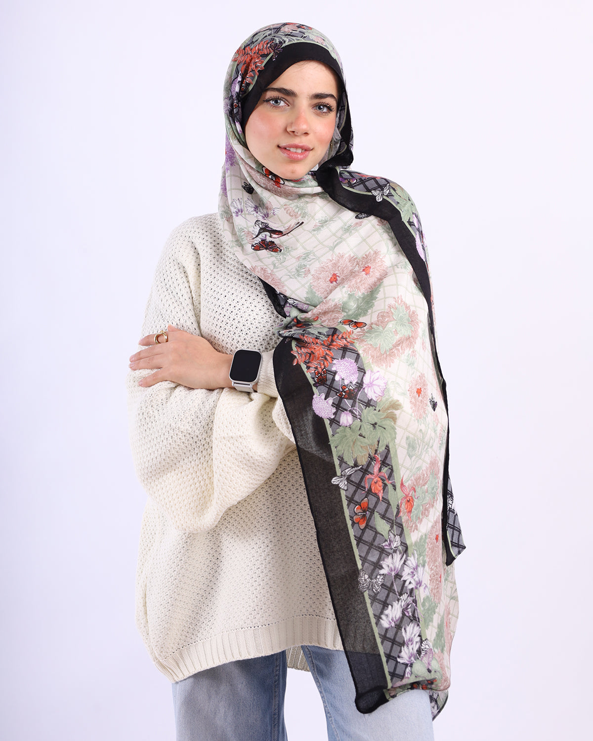 Printed Modal Scarf