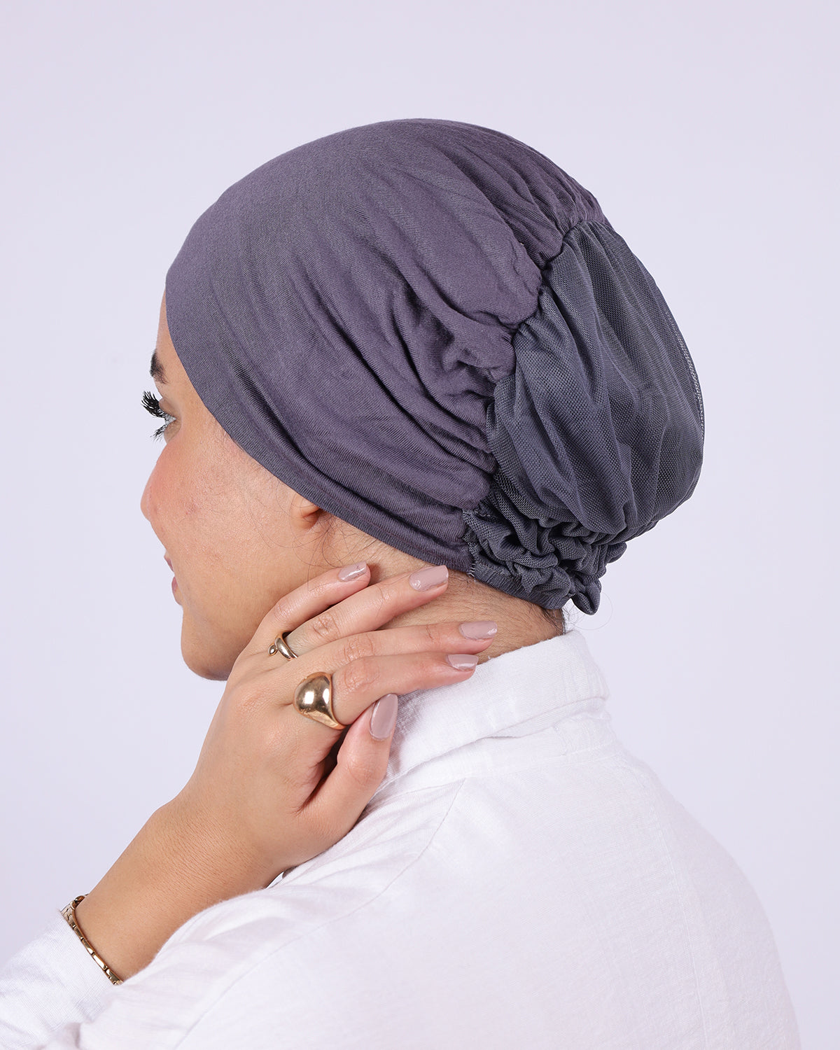 Net Bandana With Tie