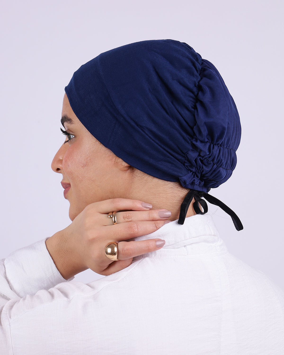Net Bandana With Tie