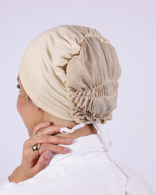 Net Bandana With Tie
