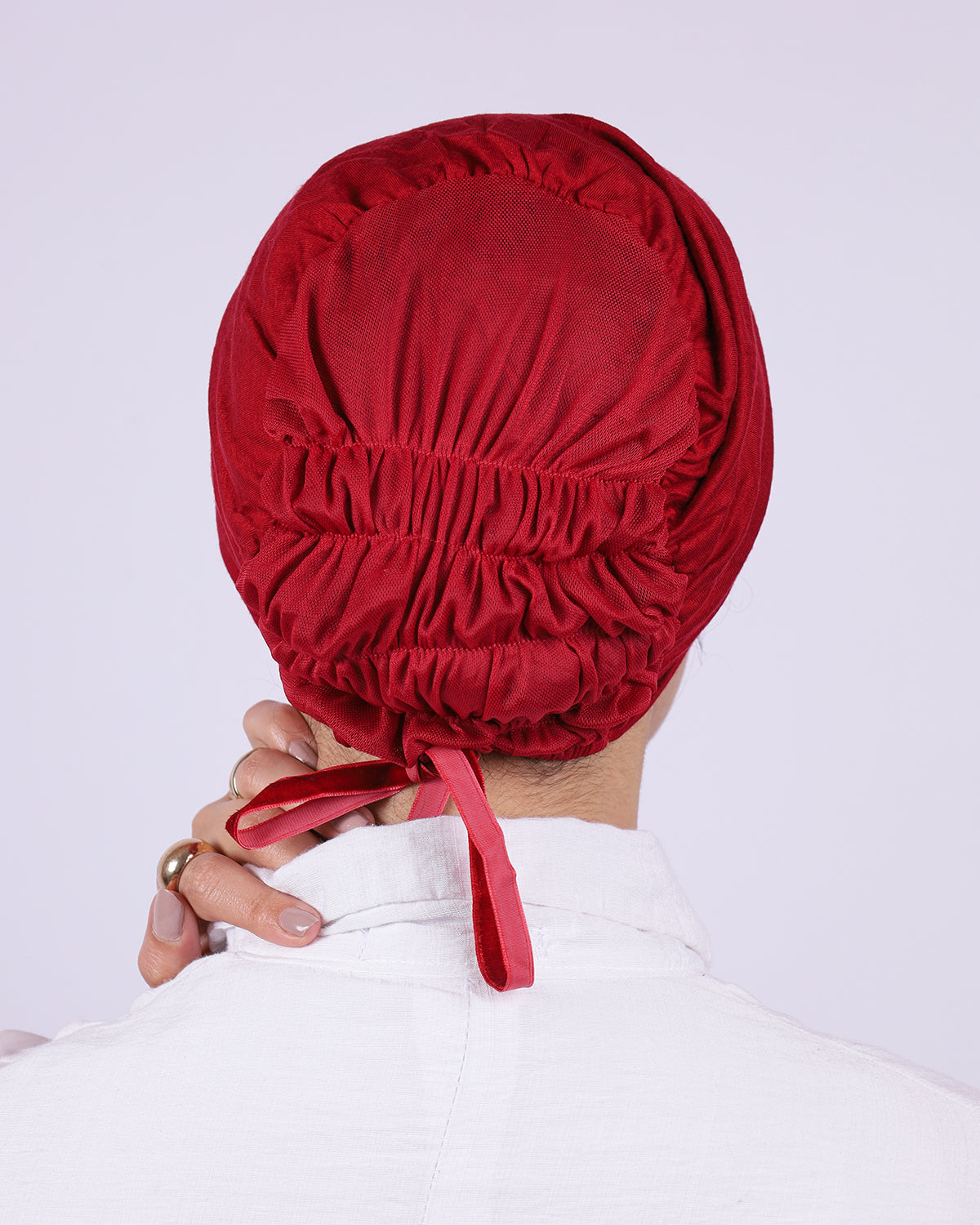Net Bandana With Tie