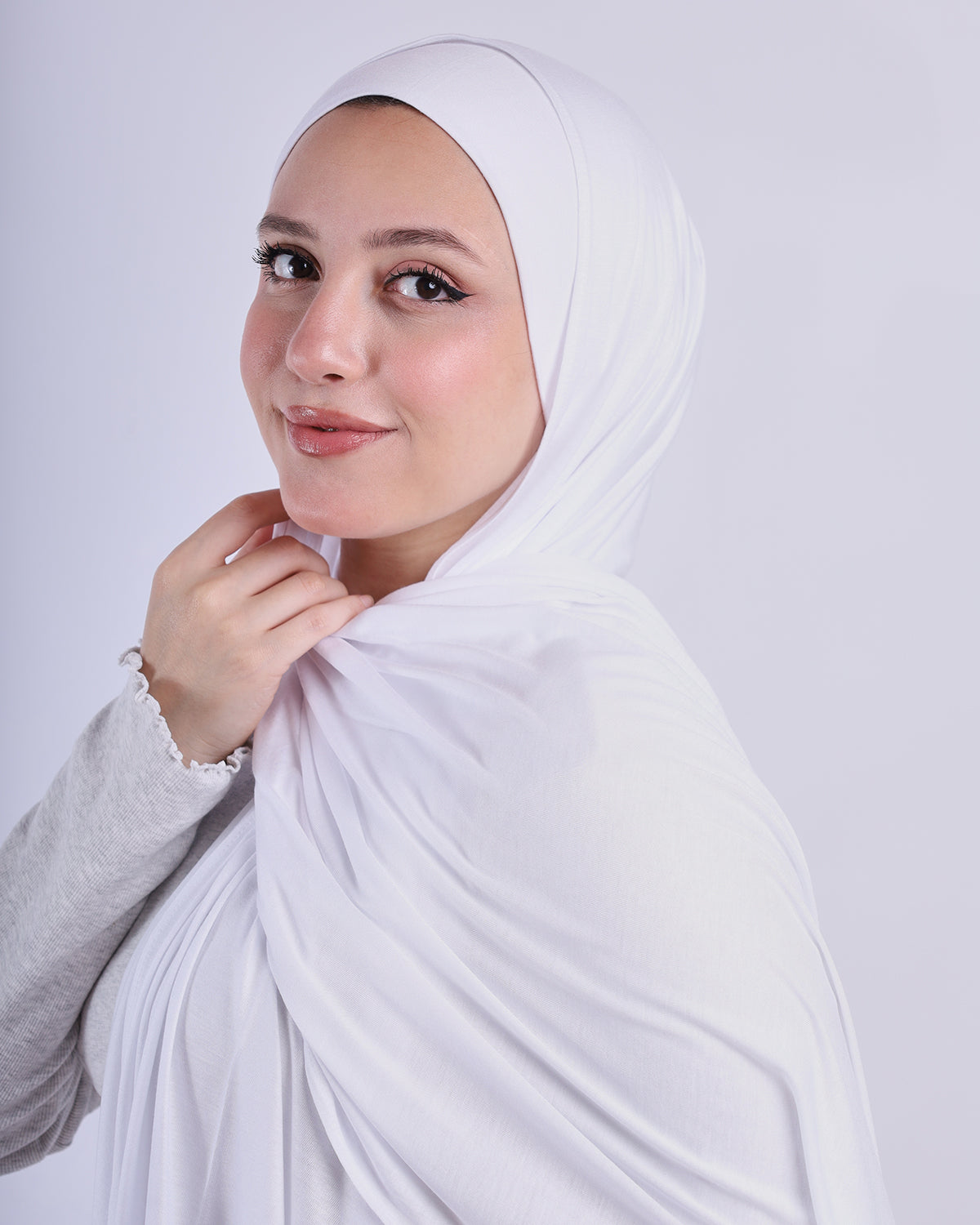 Scarf & Bandana (White)