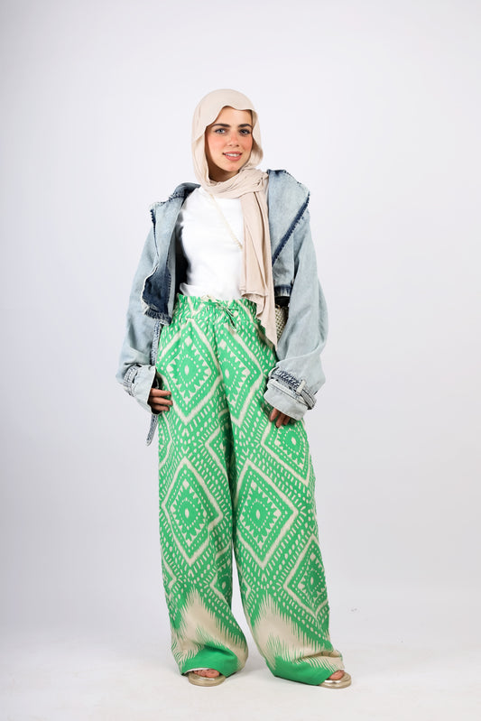 Printed Pants