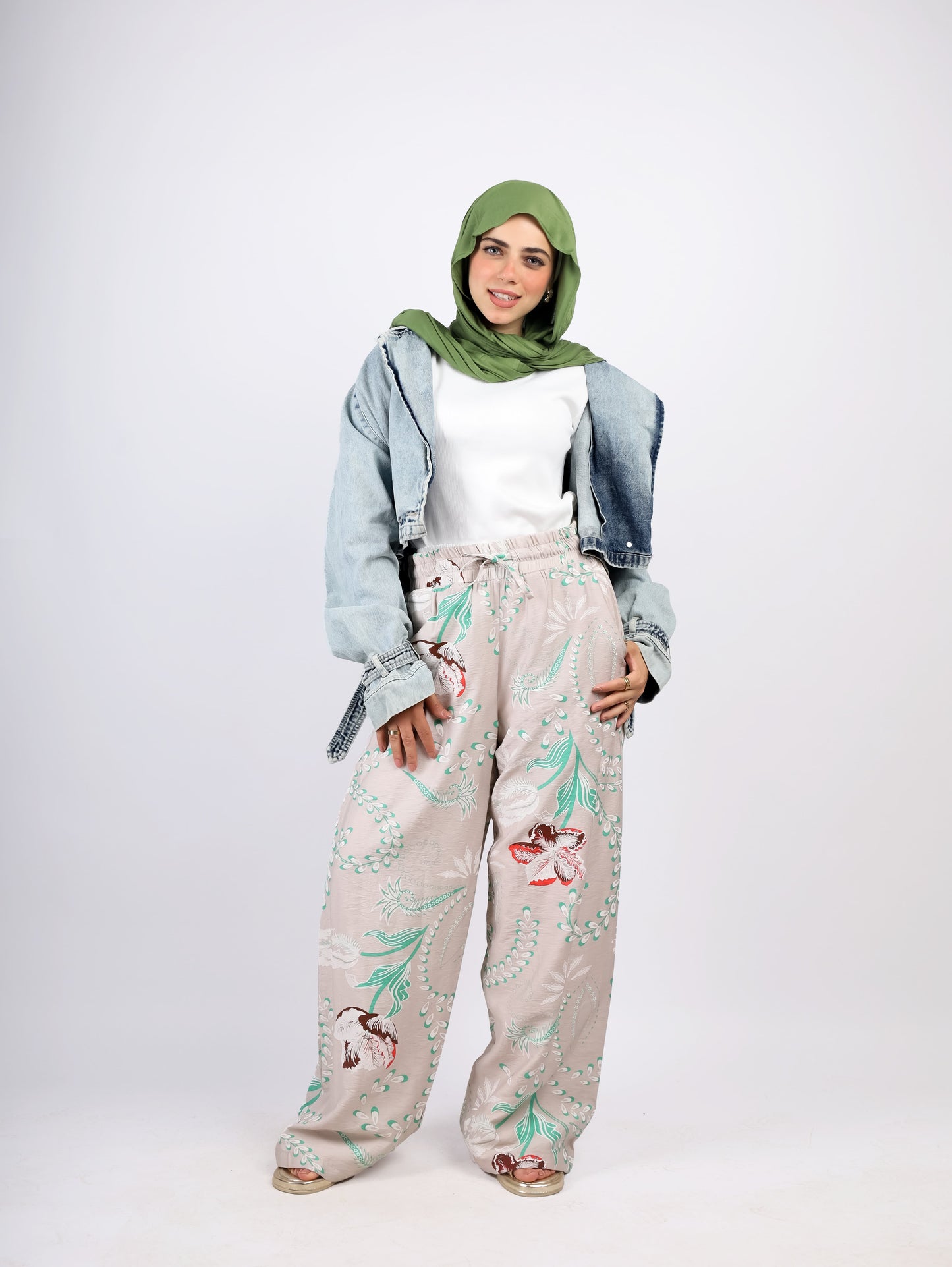 Printed Pants