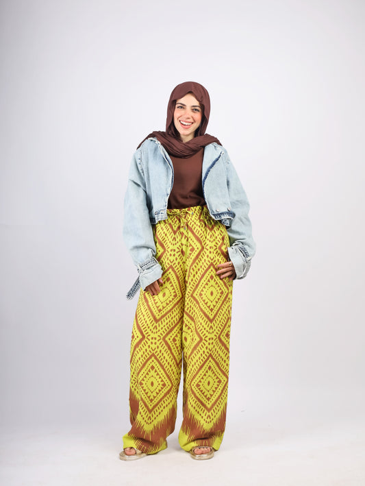Printed Pants
