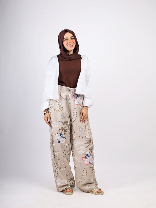 Printed Pants