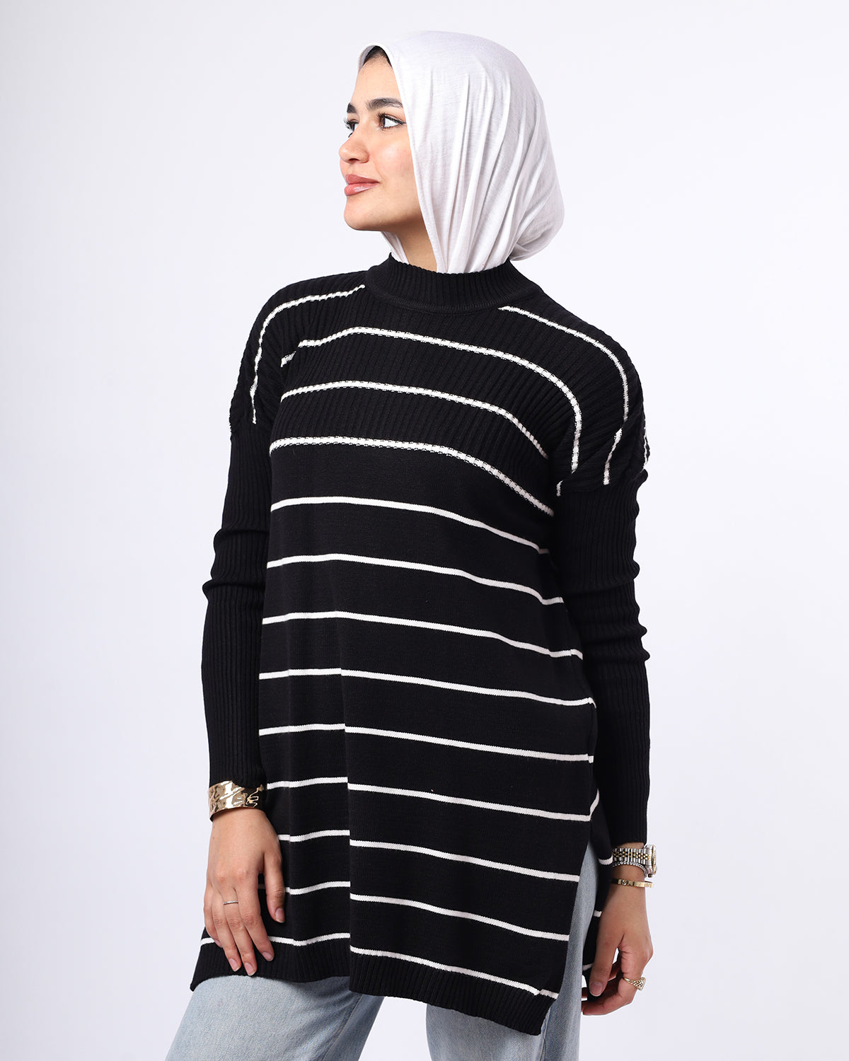 بلوزة محبوكة ناعمة 1