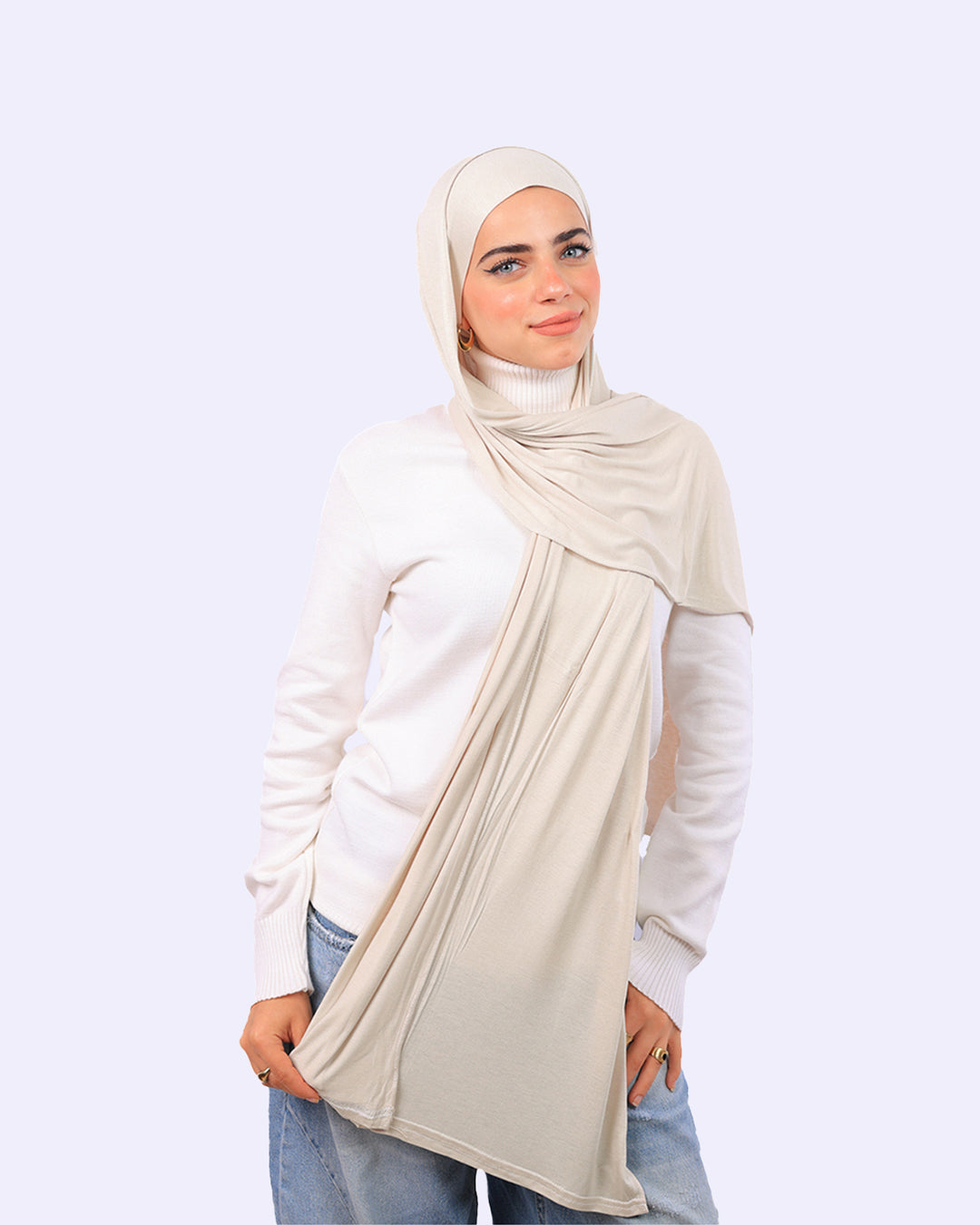 Gel Scarf With Bandana