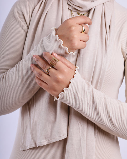 Wavy Basic Dress