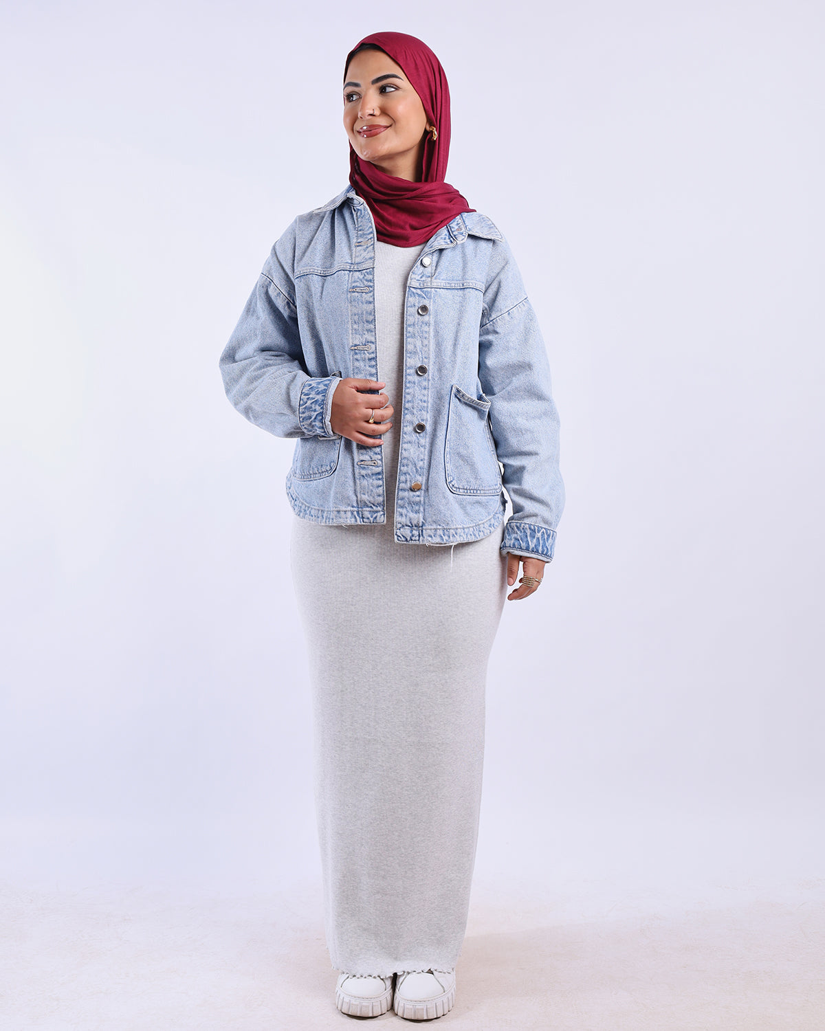 Wavy Basic Dress