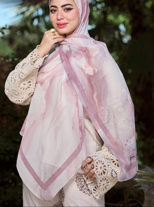 Printed Chifon Scarf