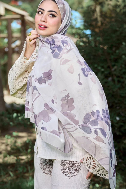 Printed Chifon Scarf