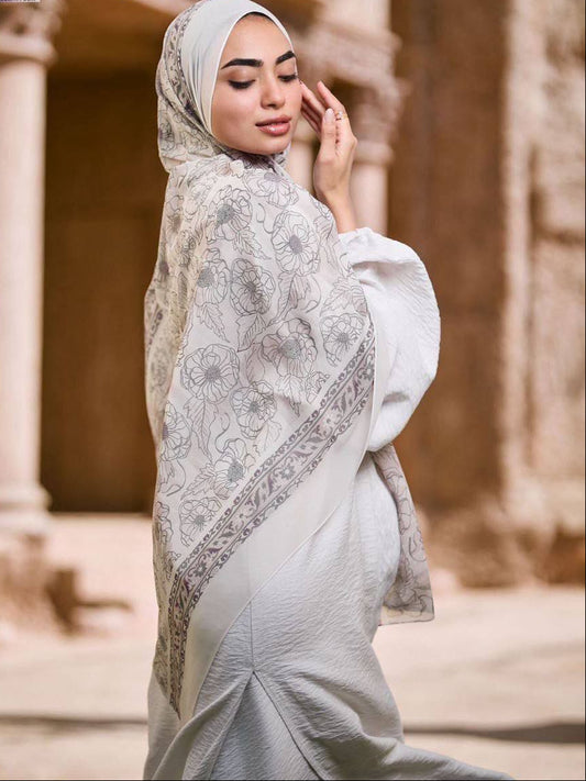 Printed Chifon Scarf