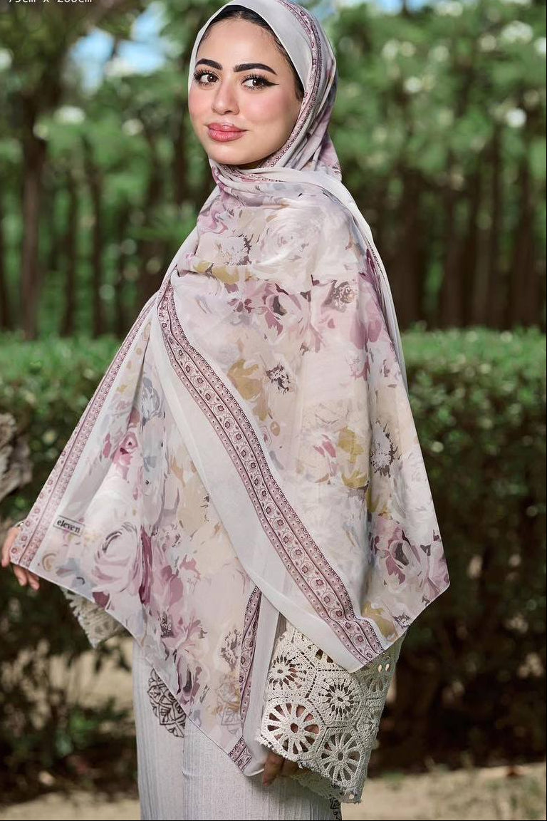 Printed Chifon Scarf