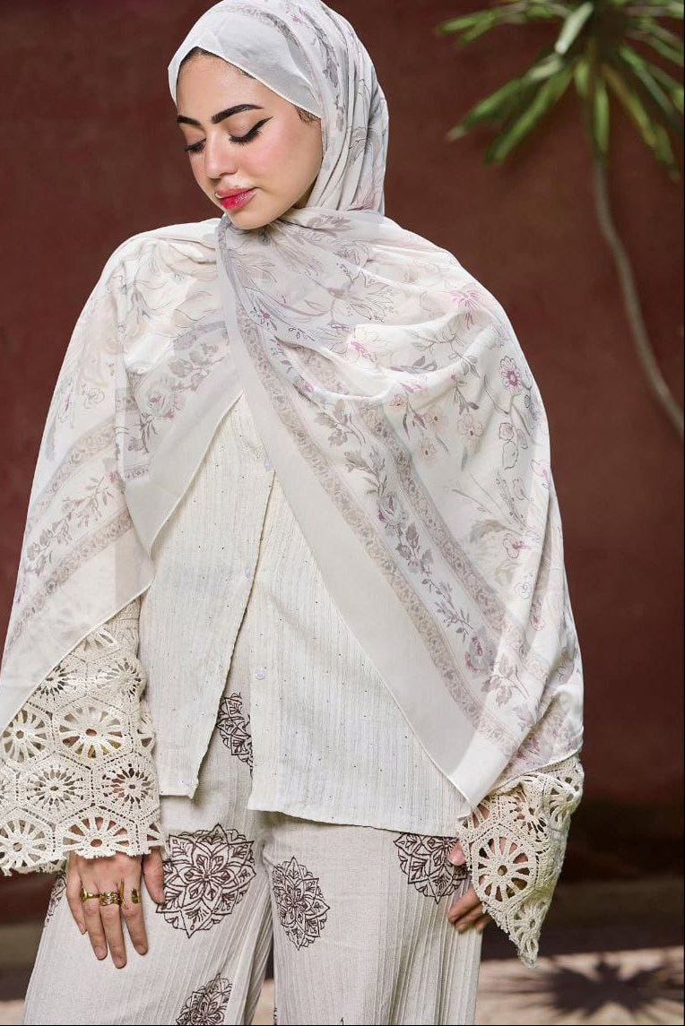 Printed Chifon Scarf