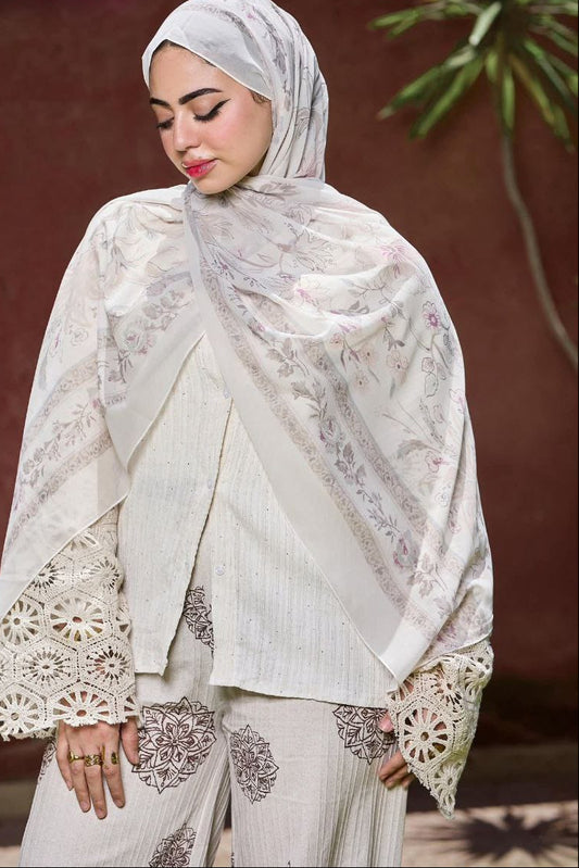 Printed Chifon Scarf