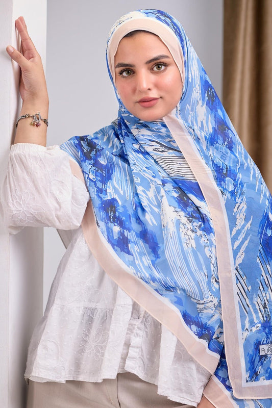 Printed Chifon Scarf