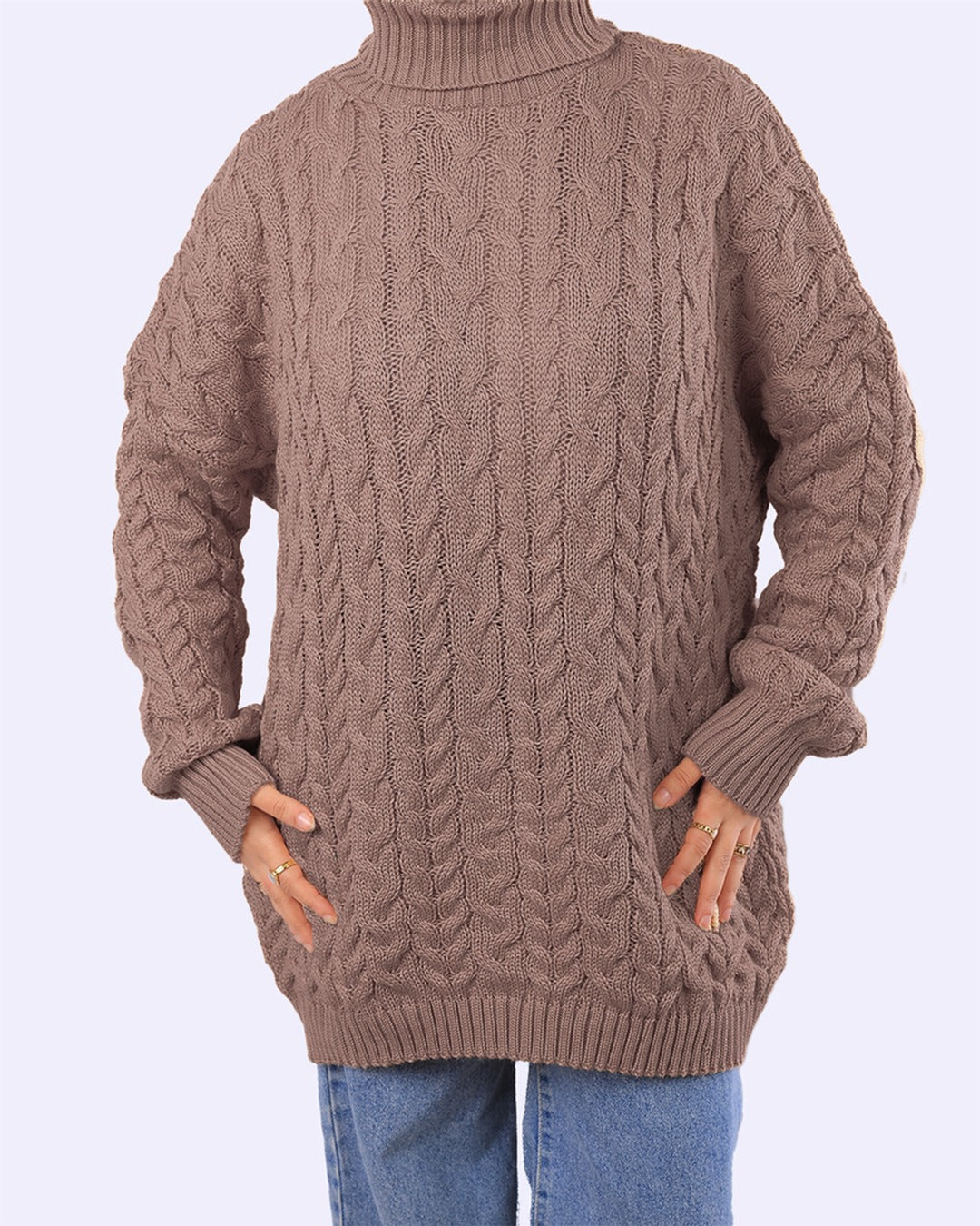 Knit Pattern Pullover