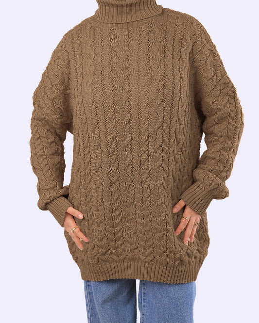 Knit Pattern Pullover