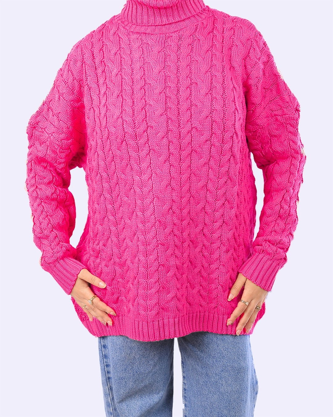 Knit Pattern Pullover