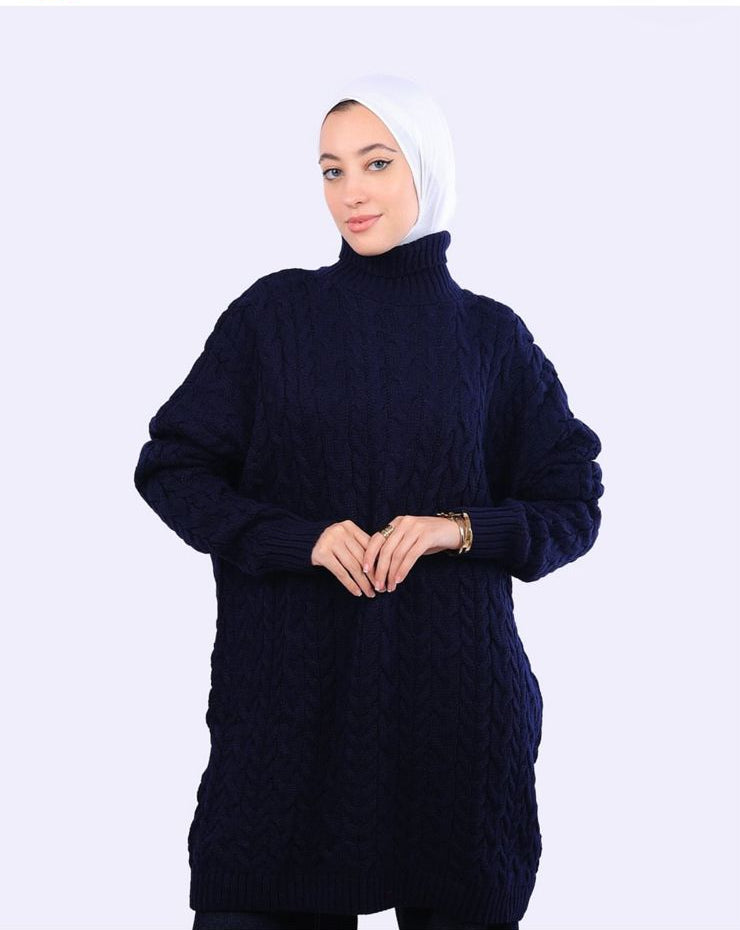 Knit Pattern Pullover