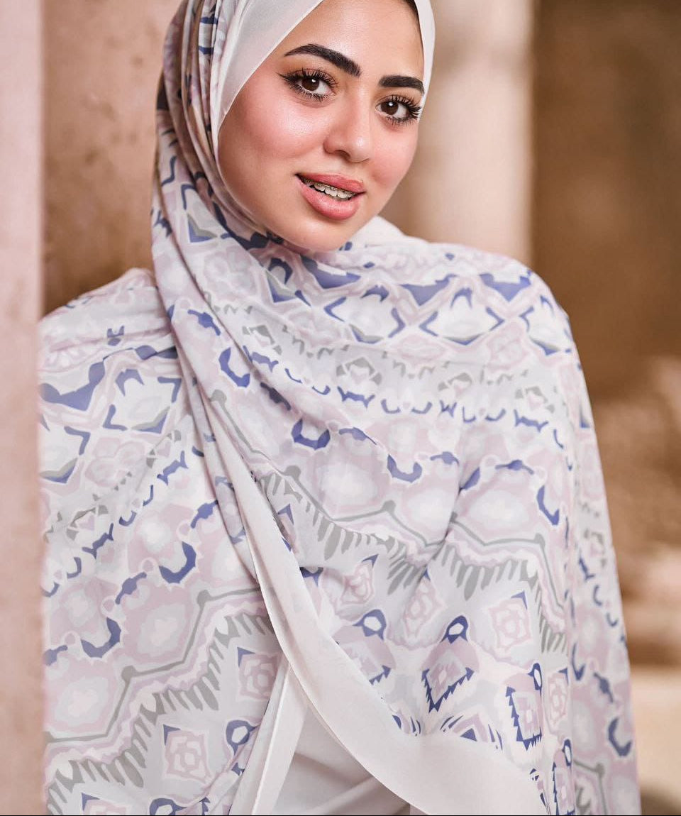 Printed Chifon Scarf
